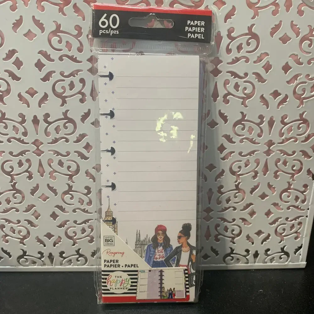 NIP Happy Planner paper 60 half lined sheets 60 FILM-31X Rongrong MAMBI